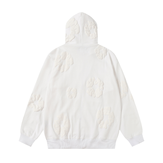 Denim Trs Zip Hoodie
