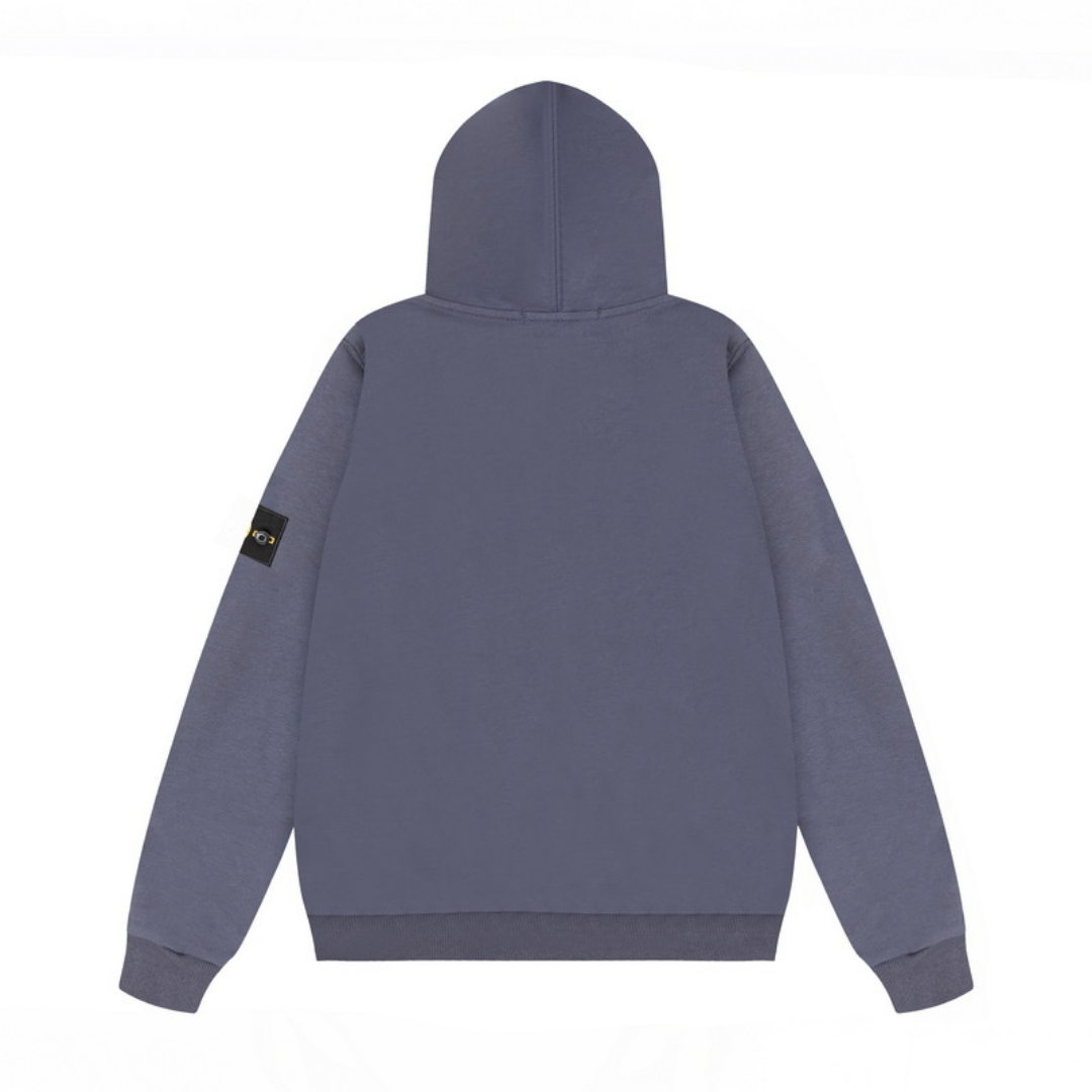 Monogram Zip Hoodie