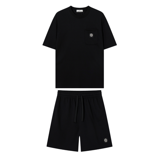 Monogram Short Set