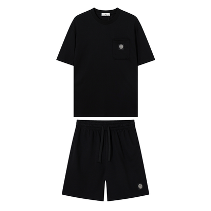 Monogram Short Set