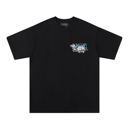 Amr Monogram Flower T-shirt