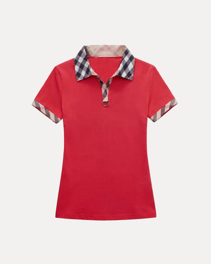 Checked Polo