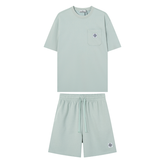 Monogram Short Set