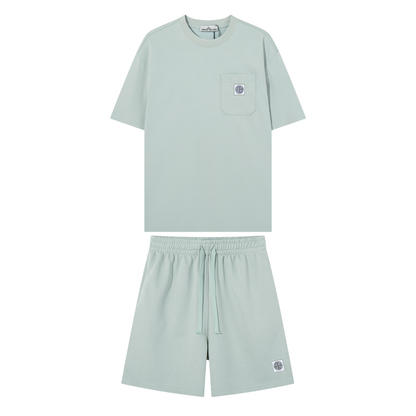Monogram Short Set
