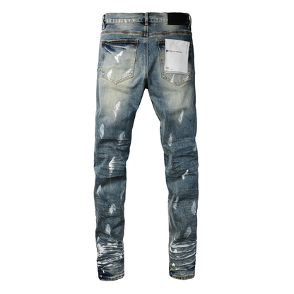 Purple Gradient Blue Jeans