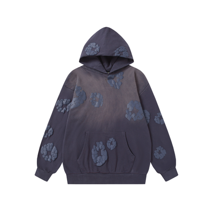 Denim Trs Purple Set