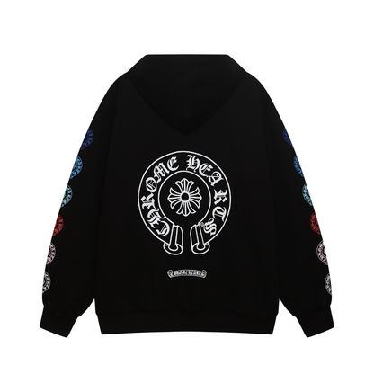 Chrome Zip Hoodie
