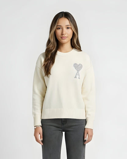 CHEST DETAIL KNIT