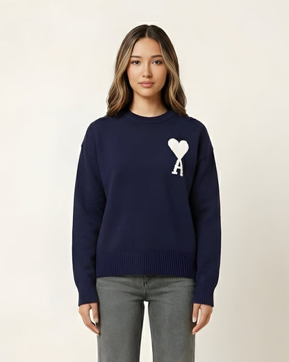 CHEST DETAIL KNIT