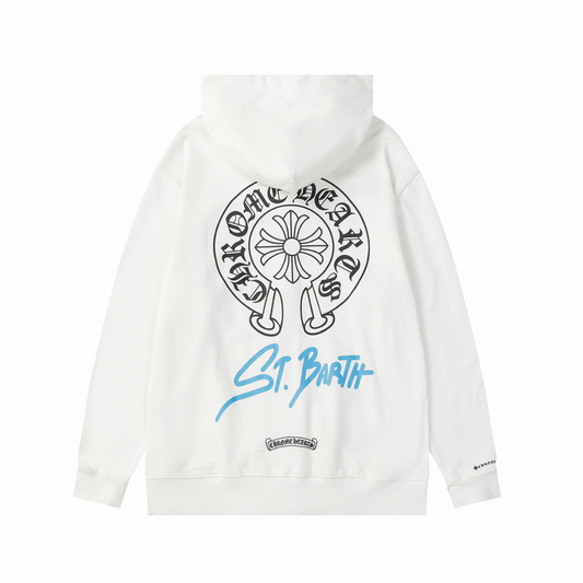 Chrome Zip Hoodie