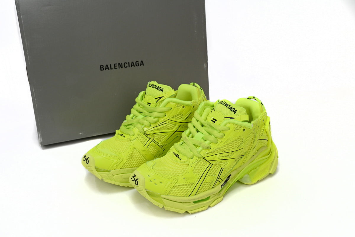 BALENCI Runner Sneaker Fluo Yellow