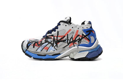 BALENCI Runner White And Blue