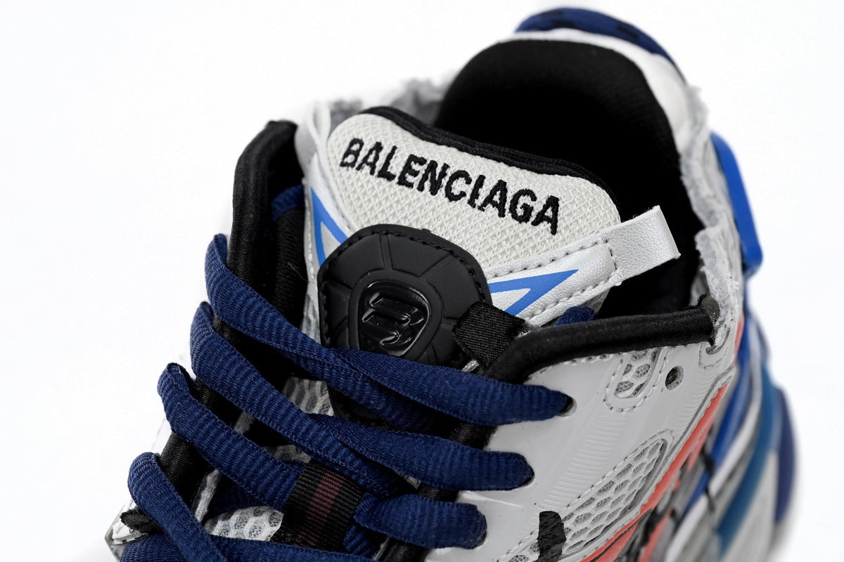 BALENCI Runner White And Blue