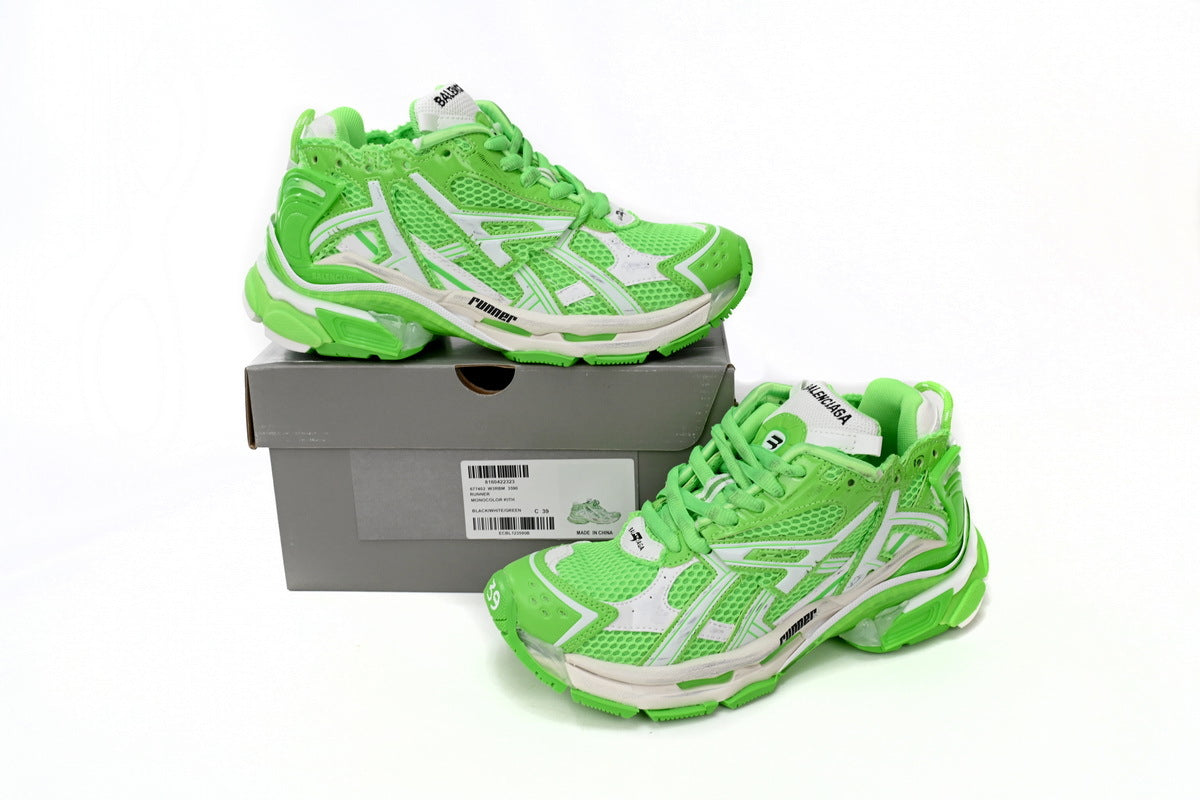 BALENCI Runner White Green