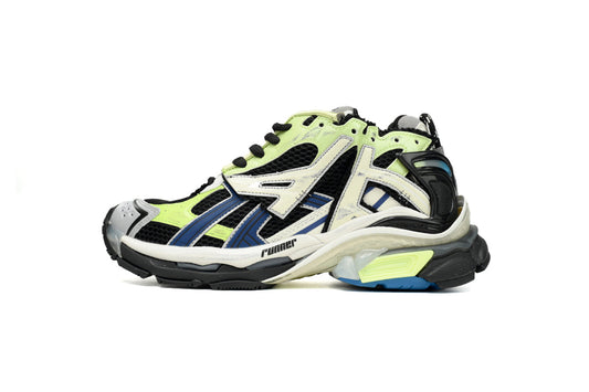 BALENCI Runner Sneaker Grey Blue Green
