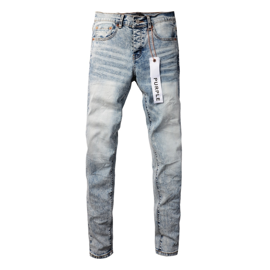 Purple Light Gradient Jeans