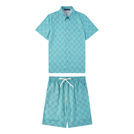 Monogram Short Set