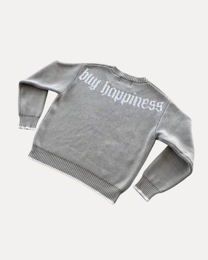 "DOLLAR" KNIT SWEATER