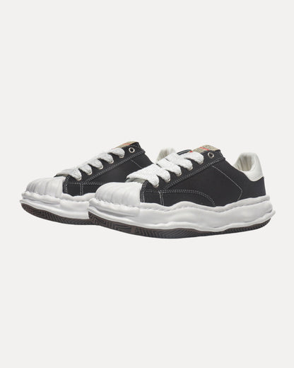 Wave Sole Canvas Sneaker