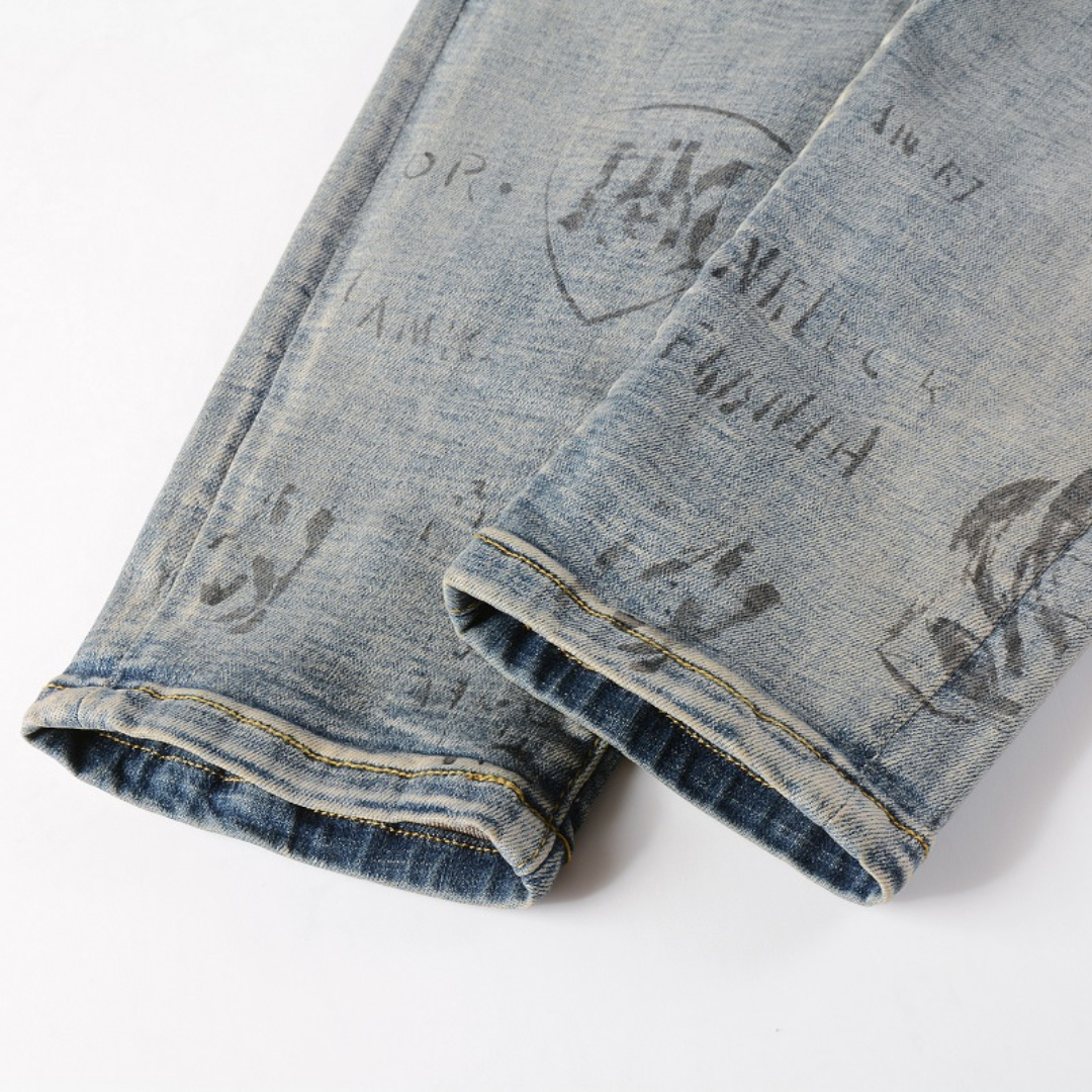Amr M.A Paint Jeans