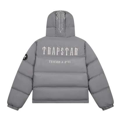 Decoded 2.0 Hooded Puffer Grey Jacket