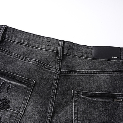 Amr Varsity Logo Jeans