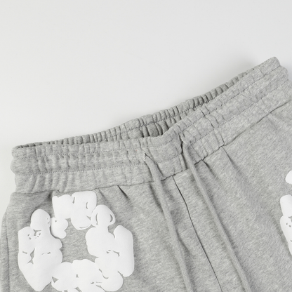 Denim Trs Grey Short set
