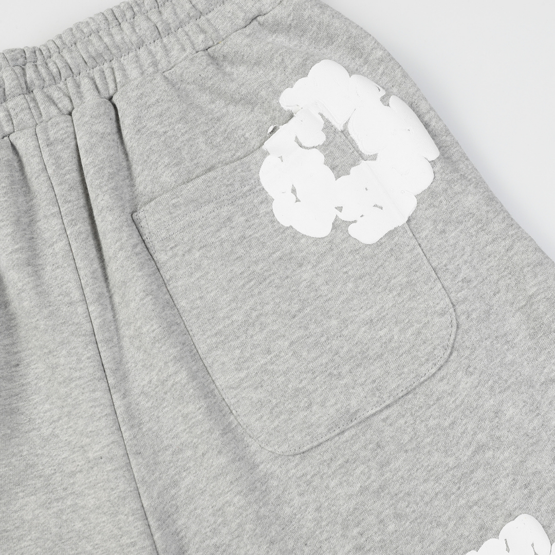 Denim Trs Grey Short set