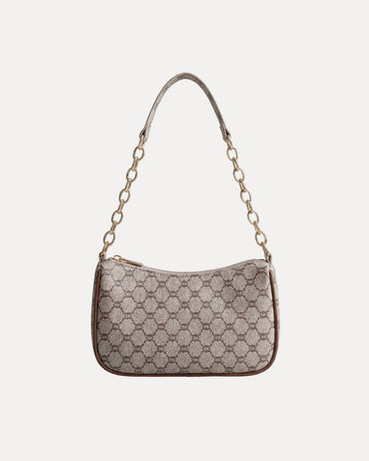 Chain Handle Baguette Bag