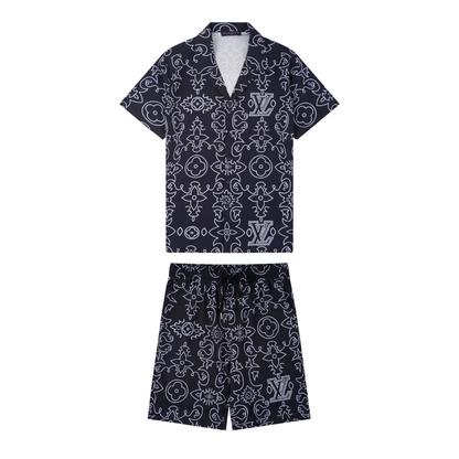 Monogram Short Set