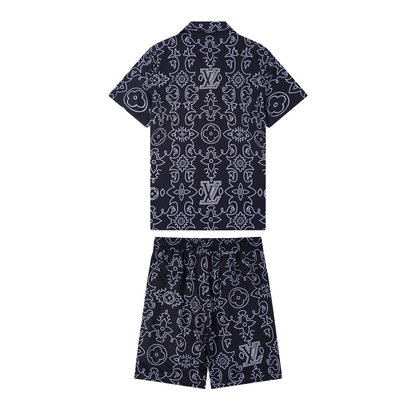 Monogram Short Set