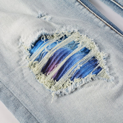 Amr Blue Gradient Jeans