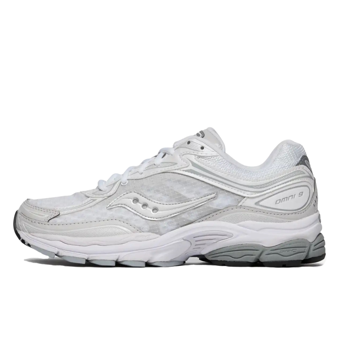 Saucony White Grey
