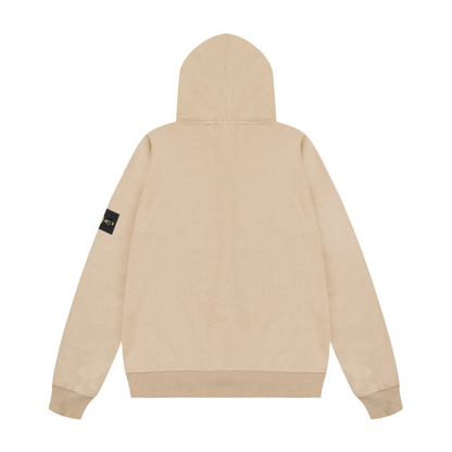 Monogram Zip Hoodie
