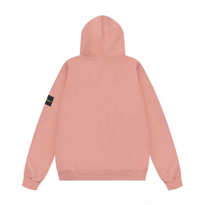 Monogram Zip Hoodie