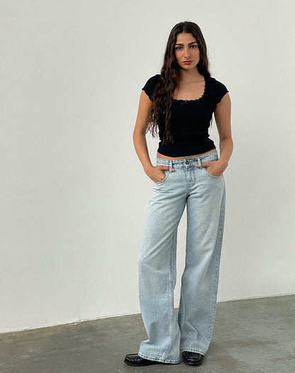 BIA Low Rise Jeans