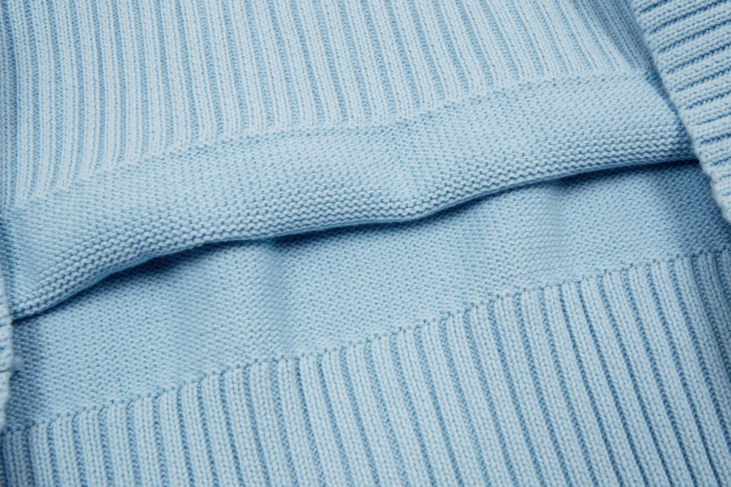 "Heart" - Sweater Baby Blue