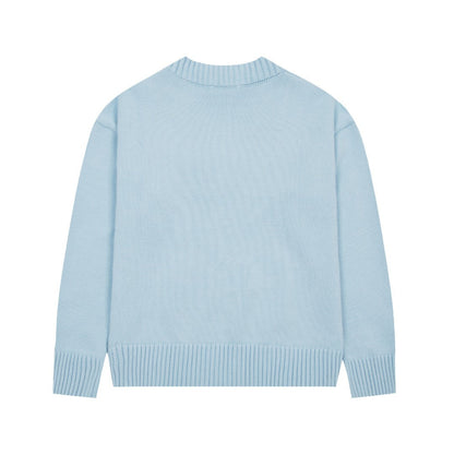 "Heart" - Sweater Baby Blue