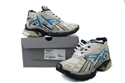 BALENCI Runner Beige Grey Blue