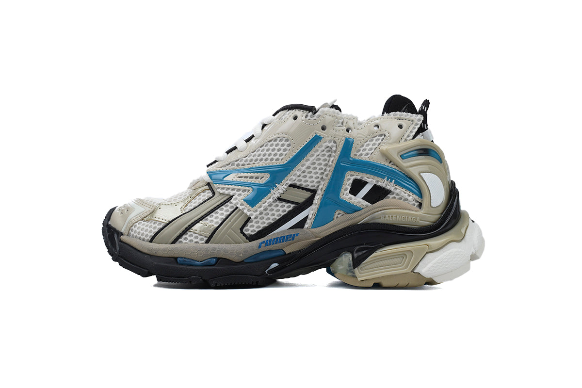 BALENCI Runner Beige Grey Blue