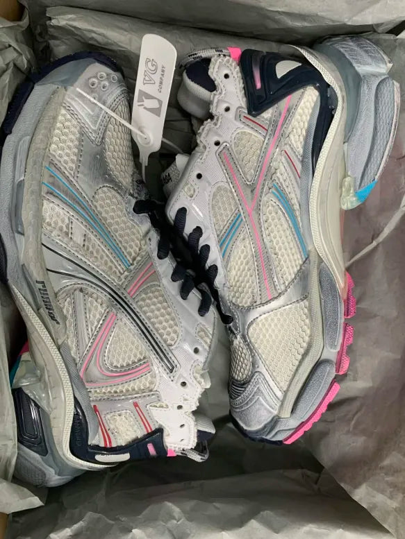BALENCI Runner Grey Pink Blue