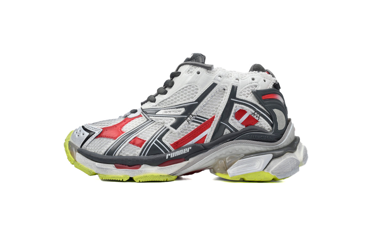 BALENCI Runner White Black Red