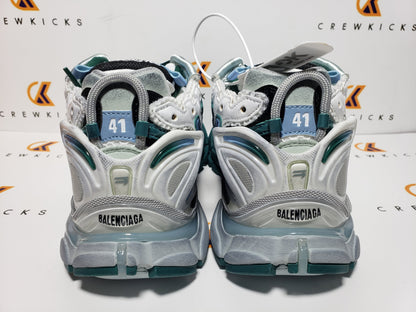 BALENCI Runner White Green Blue
