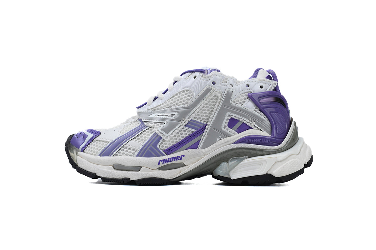 BALENCI Runner White Purple