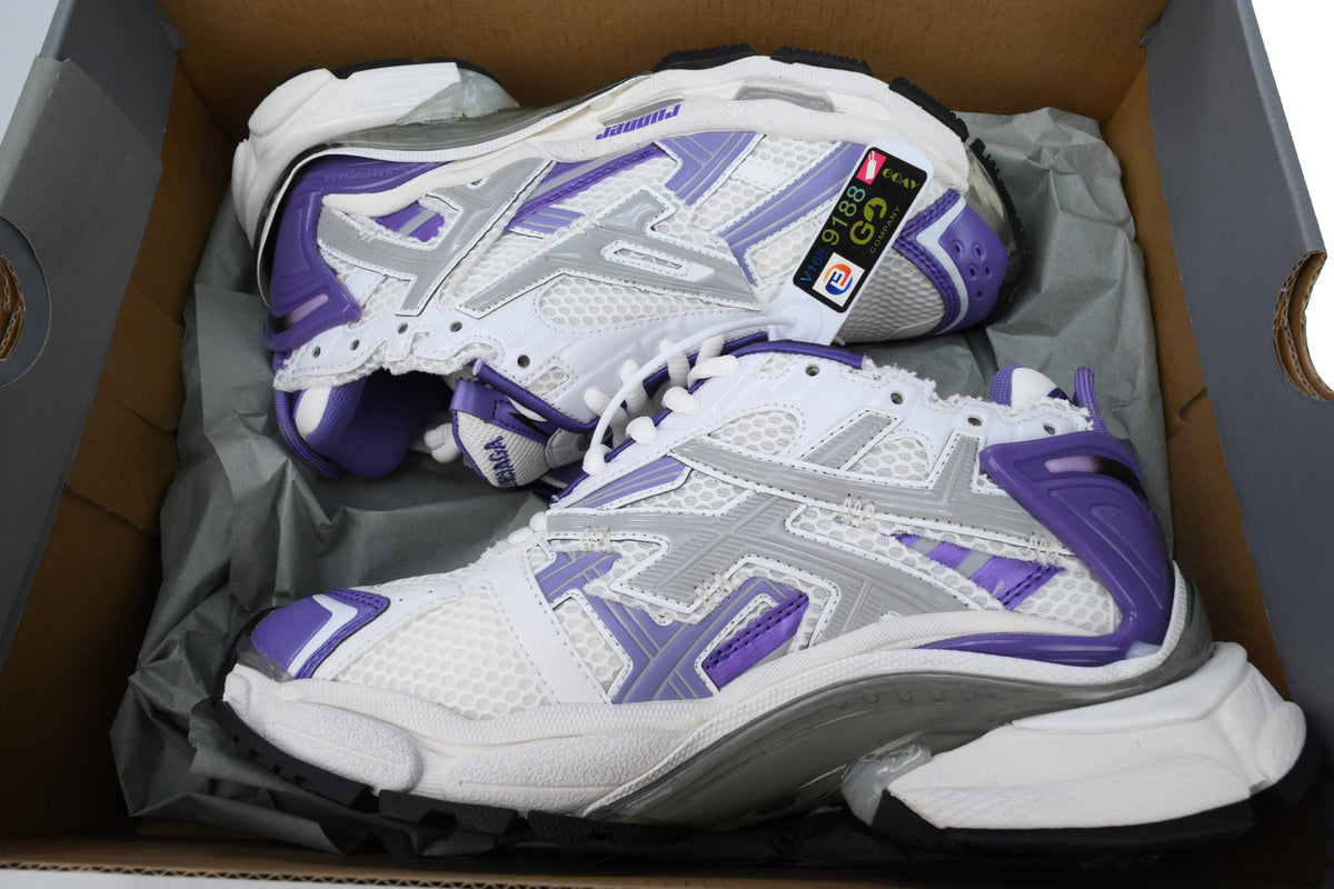 BALENCI Runner White Purple