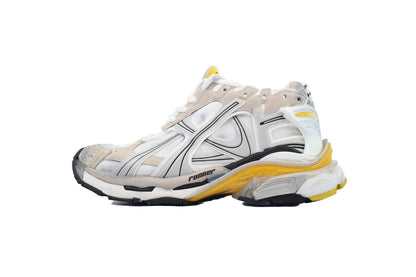 BALENCI Runner White Yellow