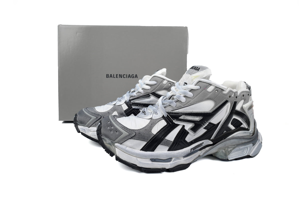BALENCI Runner White Black Gray